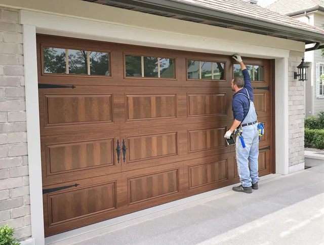 Custom garage door showcase by Scituate Garage Door Repair in Scituate