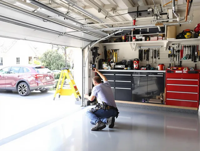 Local garage door repair service by Scituate Garage Door Repair in Scituate